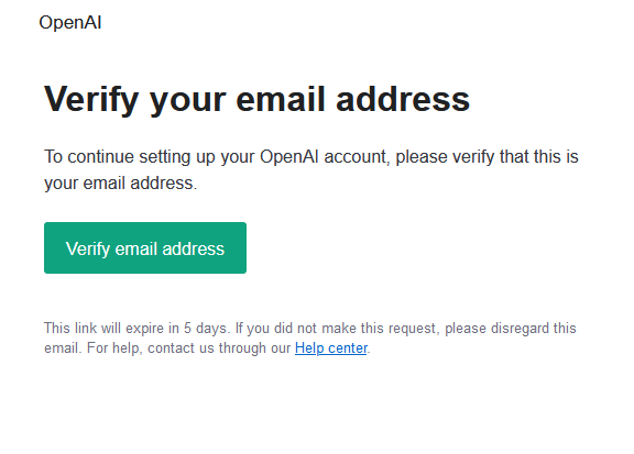 Überprüfung der E-Mail Adresse und Bestätigung