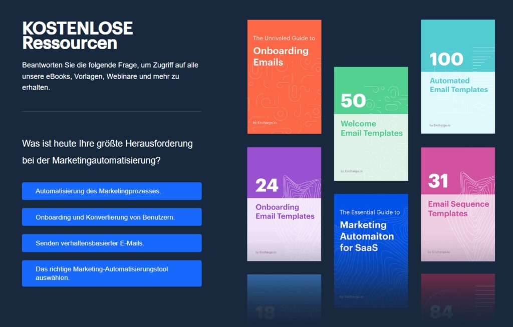 Encharge bietet zahlreiche kostenlose Ressourcen