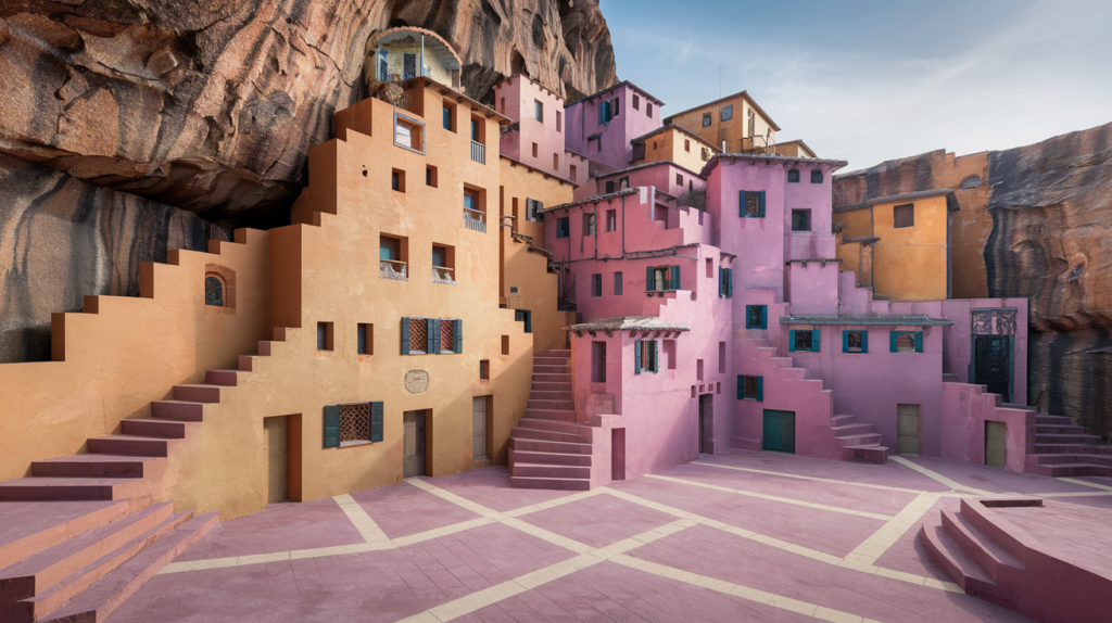 Ergebnis Ideogram 2.0 für spanisches Dorf