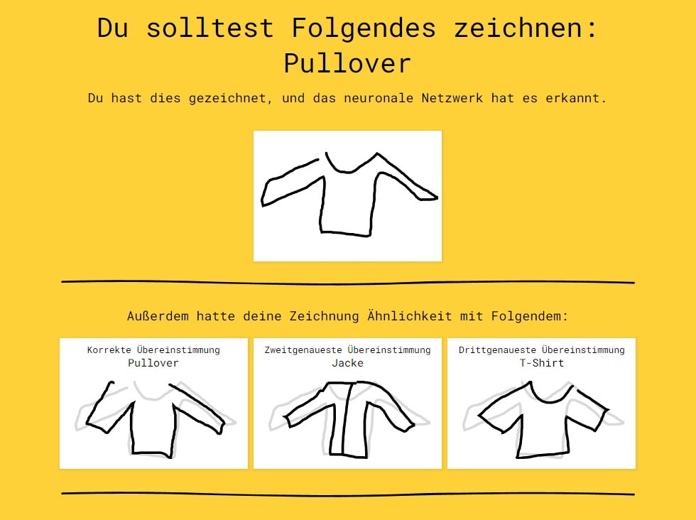 Quick Draw Auflösung