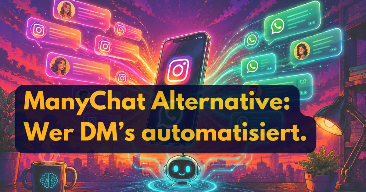 ManyChat Alternative 2026: Die 4 besten Tools für Instagram & WhatsApp